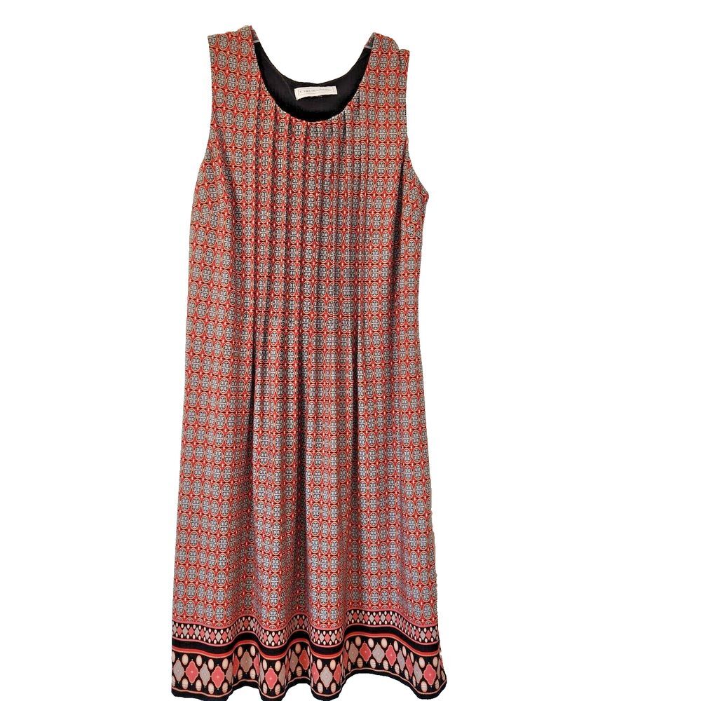 Chelsea Suite‎ Women's Dress Pleated Lined Casual Flowing Loose Fit Size 10 - Picture 6 of 10